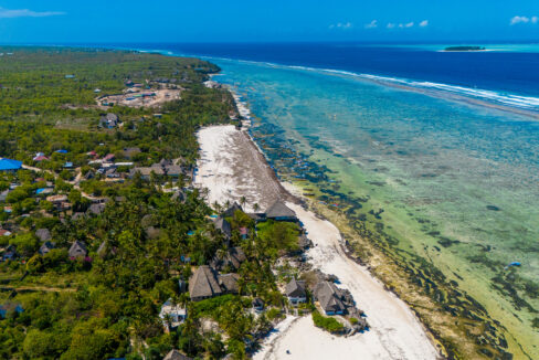 Prime Beachfront Plot with Development Potential in Matemwe - Image 1