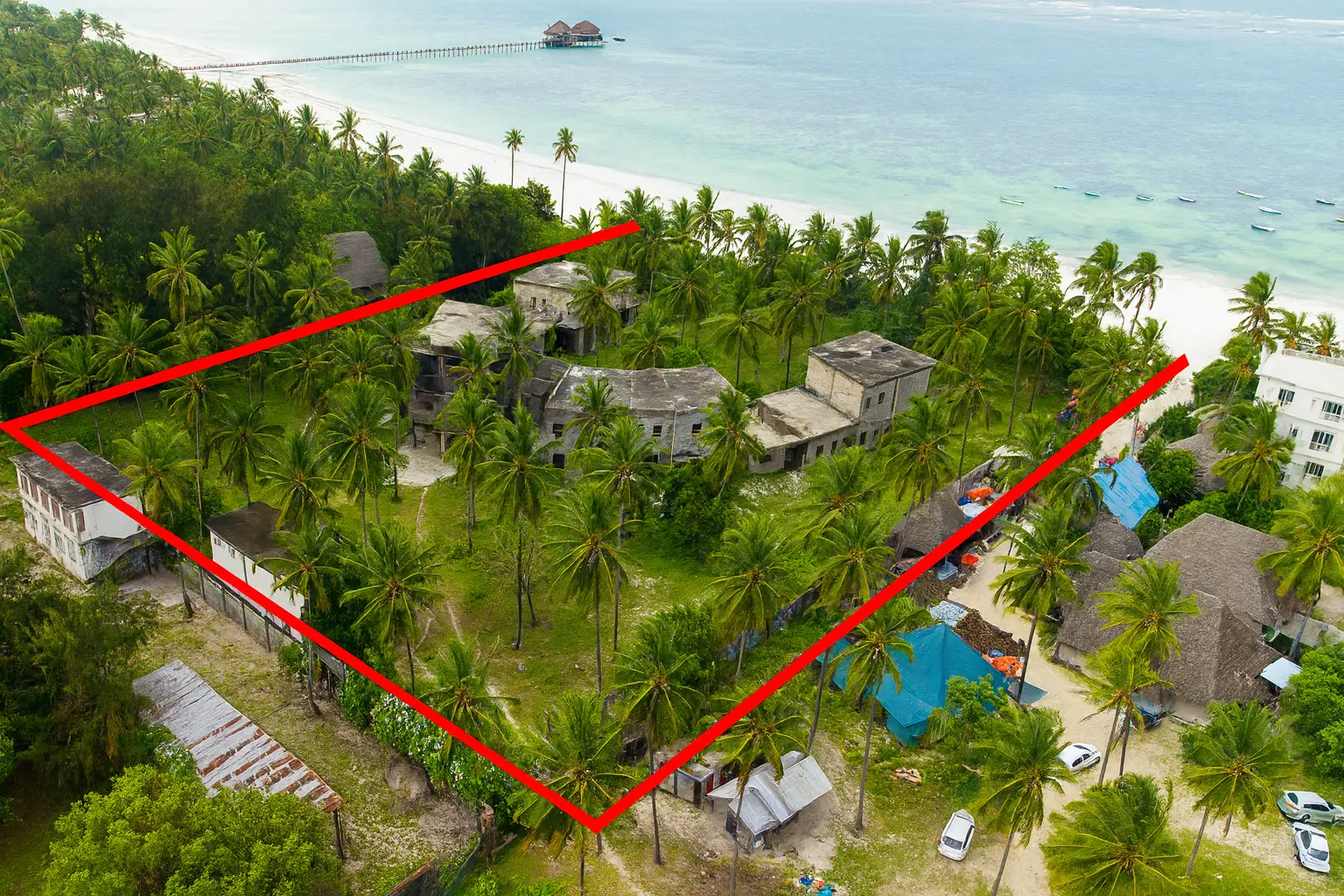 Prime Beachfront Investment in Bwejuu, Zanzibar