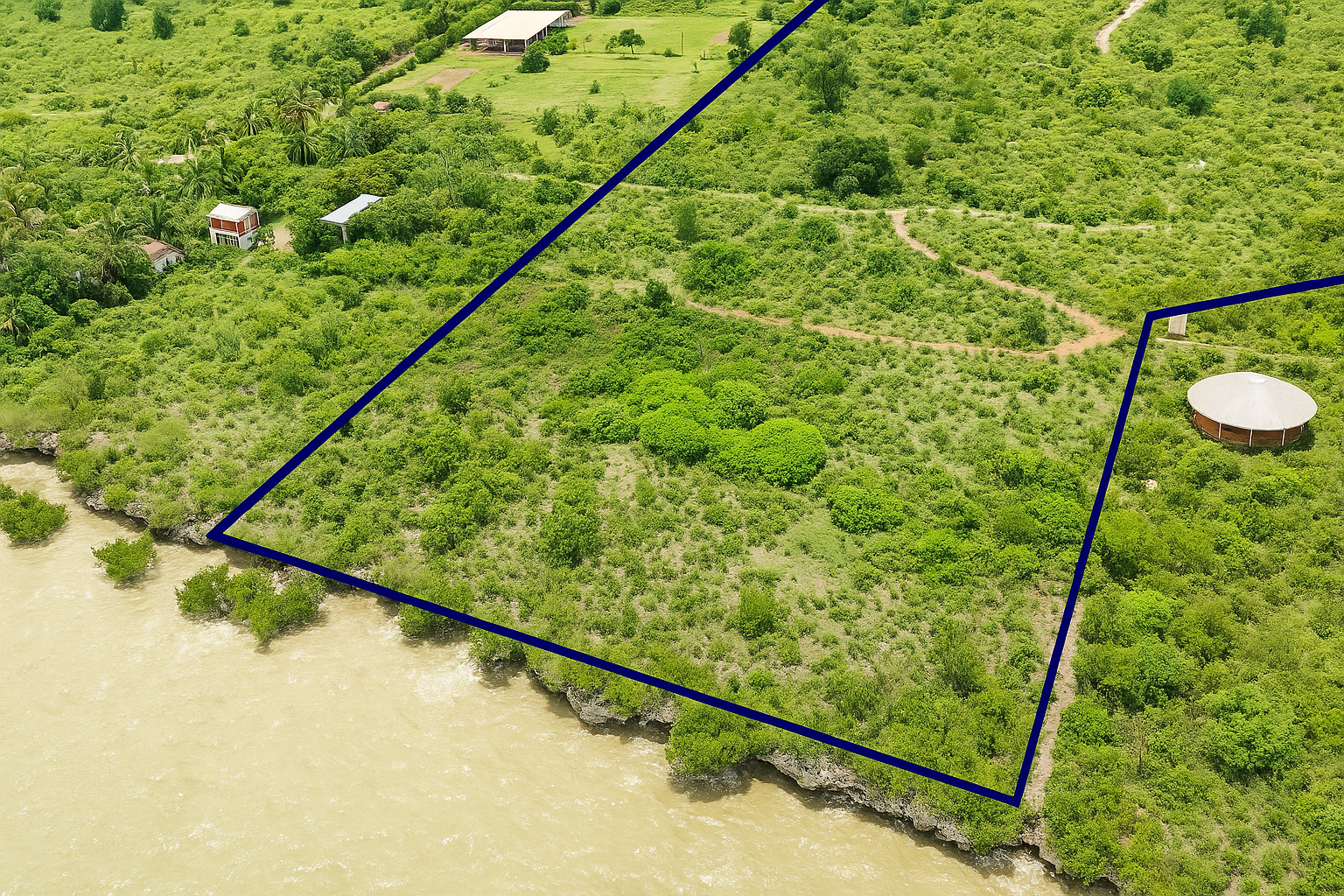 Beach Front Plot for Sale in Kidoti, Zanzibar (exclusive) - Image 1